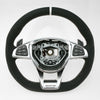 15-20 Mercedes-Benz GLA45 AMG CLA45 AMG Performance Studio Package Flat Bottom Steering Wheel # 166-460-15-01-8G72