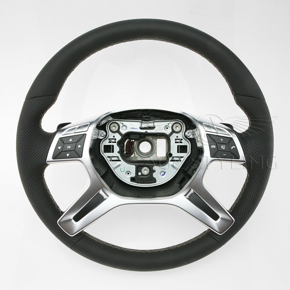 12-14 Mercedes-Benz GL350 GL450 GL550 GL63 AMG ML350 ML450 ML550 Steering Wheel # 166-460-07-03-9E38