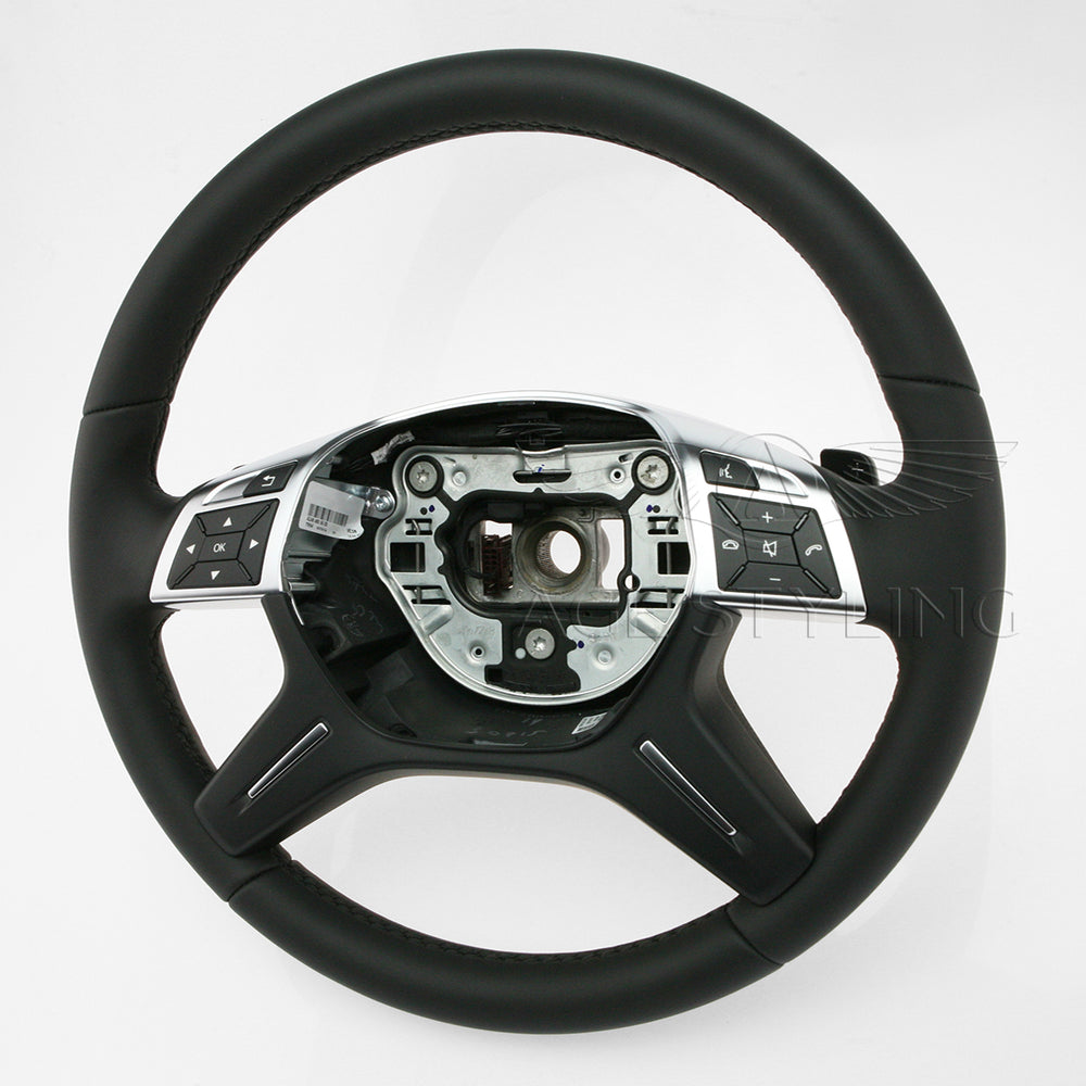 12-18 Mercedes-Benz G55 G63 AMG GL350 GL450 GL550 ML350 ML400 ML550 Steering Wheel # 166-460-91-03-9E38