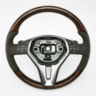 12-14 Mercedes-Benz E350 E400 Coupe Walnut Wood Steering Wheel # 218-460-39-03-8P18