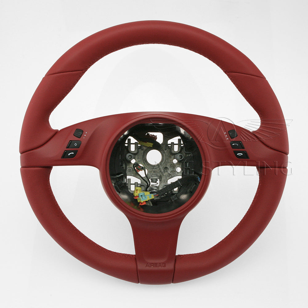 12-16 Porsche 911 Cayman Boxster Red Steering Wheel # 991-347-803-58-N14