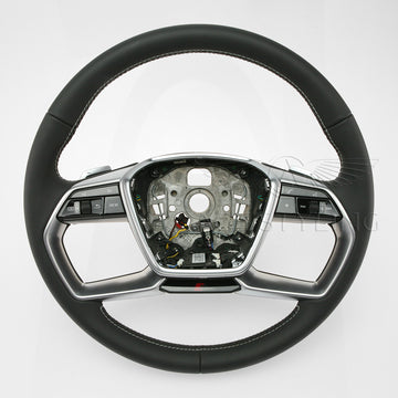 20-22 Audi S8 S-Line Heated Steering Wheel # 4KE-419-091-B-JQP