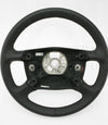 01-05 Audi A6 S6 A8 Allroad Quattro Steering Wheel Black Leather # 8Z0-419-091-BB-1KT