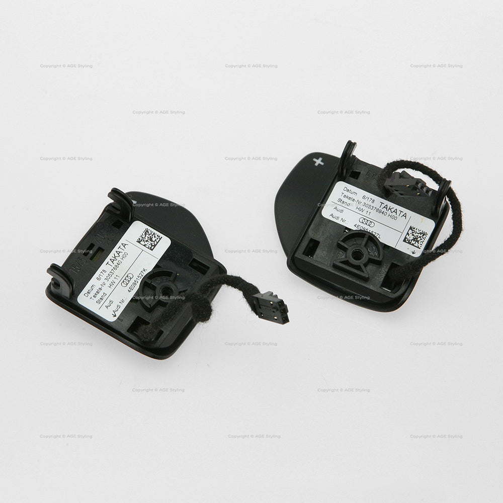 08-13 Audi A3 A4 A5 A8 Q7 Gear Shift Paddle Switch Set L&R # 4E0-951-527-K-YVC 4E0-951-527-L-YVC