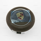 19-23 Porsche Cayenne Fahrerairbag Trüffelbraunes Leder # 9Y0-880-201-Q-OT2