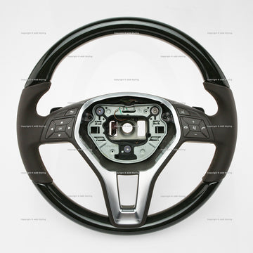 13-15 Mercedes-Benz E250 E350 E400 E550 CLS550 Ash Wood Steering Wheel # 218-460-27-18-8R01