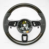 17-21 Porsche Panamera Walnut Wood Grey Leather Steering Wheel # 971-419-091-RN-OE5