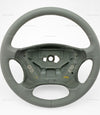 01-07 Mercedes-Benz C230 C280 C350 C55 Gray Leather Steering Wheel # 203-460-09-03-7F07