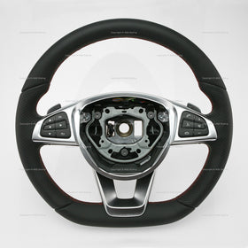15-19 Mercedes-Benz CLS400 CLS550 CLA45 GLA45 Flat Bottom Steering Wheel # 000-460-36-03-9E38