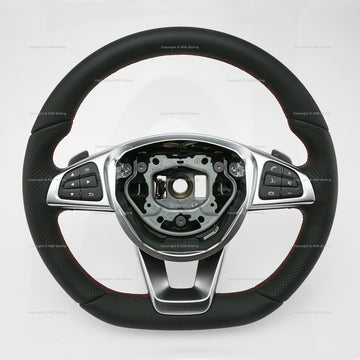 15-19 Mercedes-Benz CLS400 CLS550 CLA45 GLA45 Flat Bottom Steering Wheel # 000-460-36-03-9E38