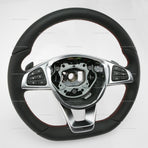15-19 Mercedes-Benz CLS400 CLS550 CLA45 GLA45 Flat Bottom Steering Wheel # 000-460-36-03-9E38