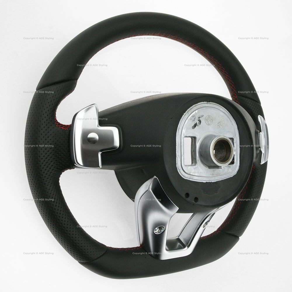15-19 Mercedes-Benz CLS400 CLS550 CLA45 GLA45 Flat Bottom Steering Wheel # 000-460-36-03-9E38