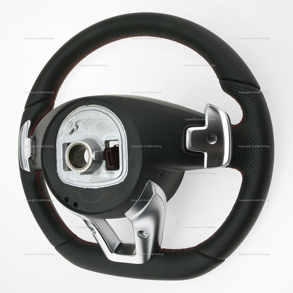 15-19 Mercedes-Benz CLS400 CLS550 CLA45 GLA45 Flat Bottom Steering Wheel # 000-460-36-03-9E38