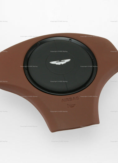 13-18 Aston Martin Vanquish S Driver Airbag Chestnut Tan # CD33-042B85-BBW