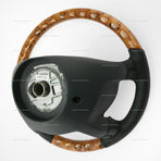 02-06 Mercedes-Benz G500 G55 AMG Natural Maple Wood Charcoal Black Leather Heated # 463-460-08-03-8K23