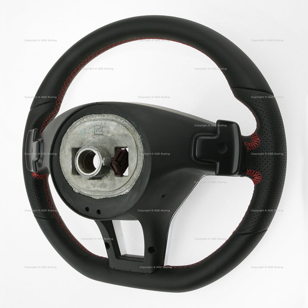 13-14 Mercedes-Benz C250 C300 C350 C63 Flat Bottom Steering Wheel # 204-460-45-03-3D16