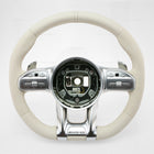 18-20 Mercedes-Benz S450 S560 S63 S65 AMG Flat Bottom Steering Porcelain Beige # 000-460-99-08-1B55
