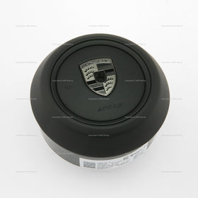 20-25 Porsche 911 (992) Turbonite Driver Airbag Black Leather 