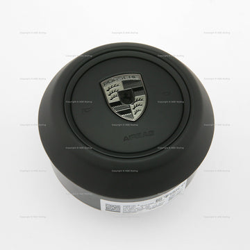20-25 Porsche 911 (992) Turbonite Driver Airbag Black Leather 