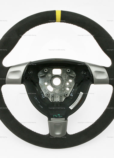 07-11 Porsche 997 GT3 RS Suede Alcantara Steering Wheel # 997-347-804-92-A15