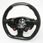 Ferrari 812 Superfast Carbon Fiber Black Leather Steering Wheel with Display # 89044500