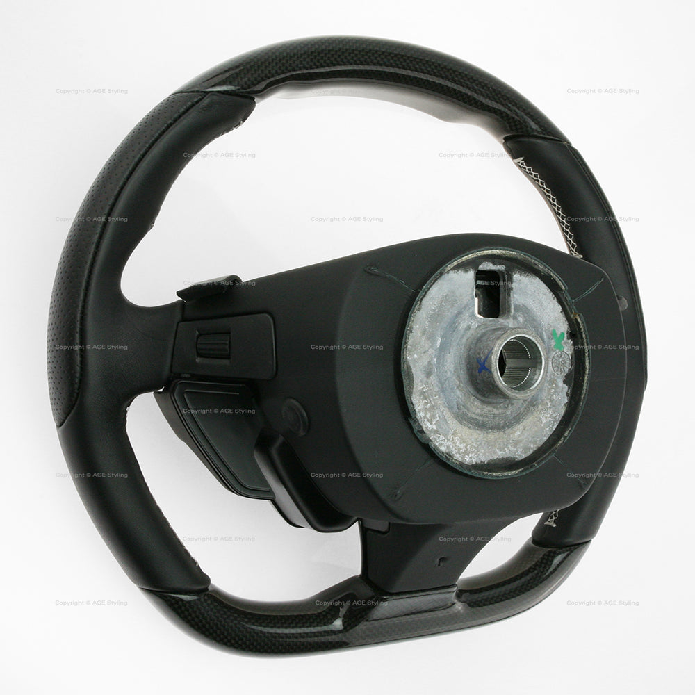 Ferrari 812 Superfast Carbon Fiber Black Leather Steering Wheel with Display # 89044500