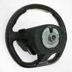 Ferrari 812 Superfast Carbon Fiber Black Leather Steering Wheel with Display # 89044500