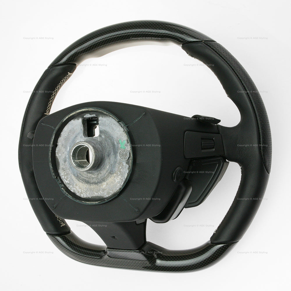 Ferrari 812 Superfast Carbon Fiber Black Leather Steering Wheel with Display # 89044500