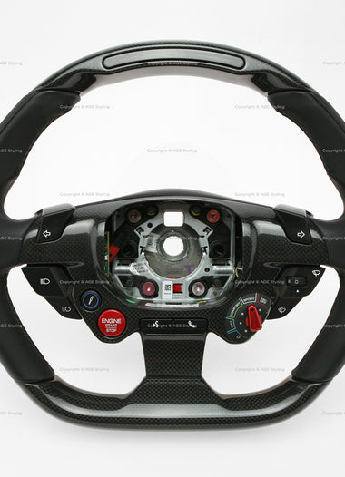 Ferrari GTC4 Lusso F151M Carbon Fiber Race LED Display Steering Wheel # 89044500