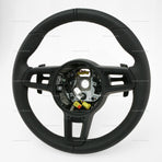 17-19 Porsche 911 GT2 RS GT3 RS PDK Steering Wheel Black Leather # 9P1-419-091-MQ-A34-B