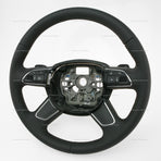 12-15 Audi A6 A7 Multimedia Steering Wheel w Gear Paddles # 4G0-419-091-P-1KT