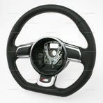 08-15 Audi S3 Flat Bottom Steering Wheel # 8P0-419-091-CQ-VMJ