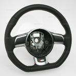 08-15 Audi S3 Flat Bottom Steering Wheel # 8P0-419-091-CQ-VMJ