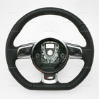 08-15 Audi TT TTS S-Line Lenkrad mit abgeflachter Unterseite und Multimedia-Bedienelementen # 8J0-419-091-G-WUG