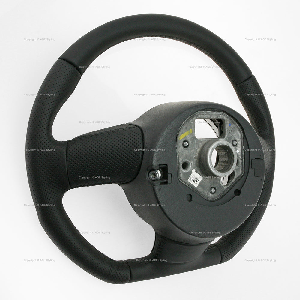08-15 Audi TT TTS S-Line Flat Bottom Steering Wheel w Multimedia Controls # 8J0-419-091-G-WUG