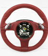 12-16 Porsche 911 Cayman Boxster PDK Steering Wheel Carrera Red # 991-347-803-73-N14