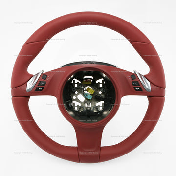 12-16 Porsche 911 Cayman Boxster PDK Steering Wheel Carrera Red # 991-347-803-73-N14