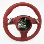 12-16 Porsche 911 Cayman Boxster PDK Steering Wheel Carrera Red # 991-347-803-73-N14