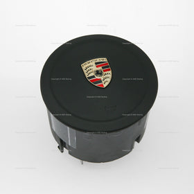 10-13 Porsche 911 Steering Wheel Airbag Black Leather # 997-803-089-12-A34