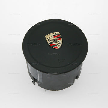 10-13 Porsche 911 Steering Wheel Airbag Black Leather # 997-803-089-12-A34