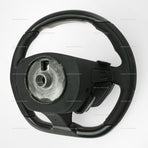 Ferrari 812 Superfast Carbon Fiber Black Leather Steering Wheel with Display # 337540