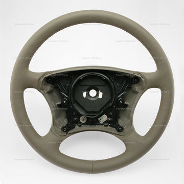 Mercedes-Benz CL500 CL600 CL65 S350 S430 S500 S55 S600 Beige Heated Steering Wheel # 220-460-16-03-8J09, 220 460 16 03 8J09, 22046016038J09
