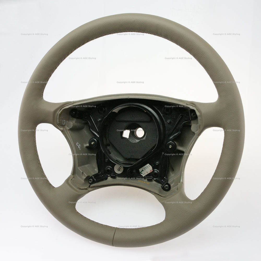 00-06 Mercedes-Benz CL500 CL600 CL65 S350 S430 S500 S55 S600 Beige Heated Steering Wheel # 220-460-16-03-8J09