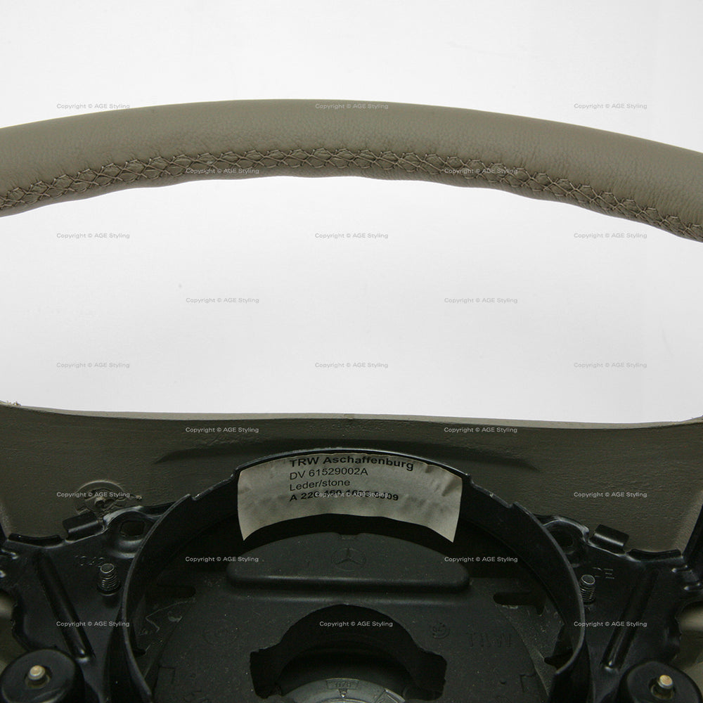 00-06 Mercedes-Benz CL500 CL600 CL65 S350 S430 S500 S55 S600 Beige Heated Steering Wheel # 220-460-16-03-8J09