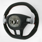 12-16 Mercedes-Benz C63 AMG Flat Bottom Alcantara Steering Wheel # 204-460-47-03-3D16