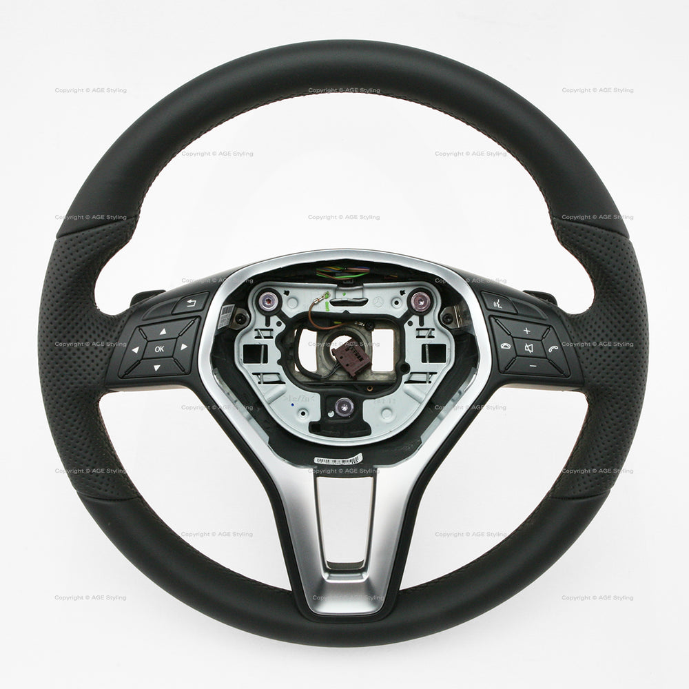12-15 Mercedes-Benz C250 C350 E250 E350 E400 E550 CLS550 GLA250 Steering Wheel # 218-460-06-18-9E38, 218 460 06 18 9E38, 21846006189E38, A21846006189E38