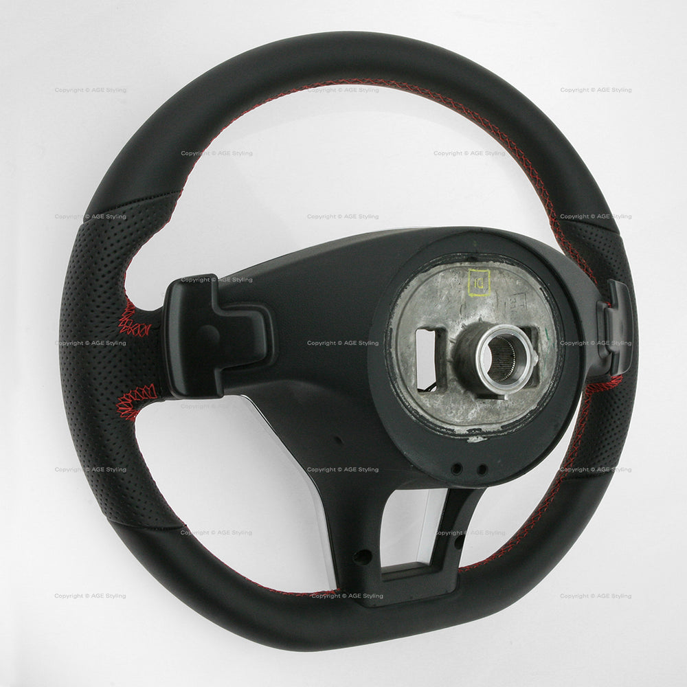 13-14 Mercedes-Benz C250 C300 C350 C63 Flat Bottom Steering Wheel # 204-460-45-03-3D16