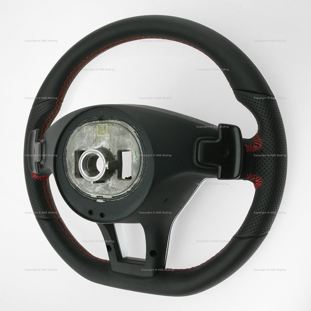 13-14 Mercedes-Benz C250 C300 C350 C63 Flat Bottom Steering Wheel # 204-460-45-03-3D16