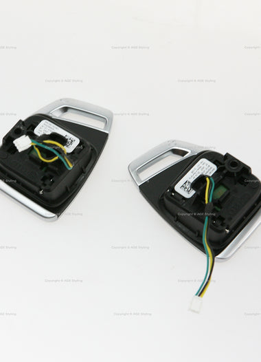 Audi RS RS5 Steering Wheel Transmission Shift Control Switch # 8W0-951-523-AD, 8W0 951 523 AD, 8W0951523AD