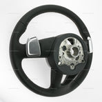 18-22 Audi RS5 Punched Leather Heated Steering Wheel # 8W0-419-091-FD-NOQ